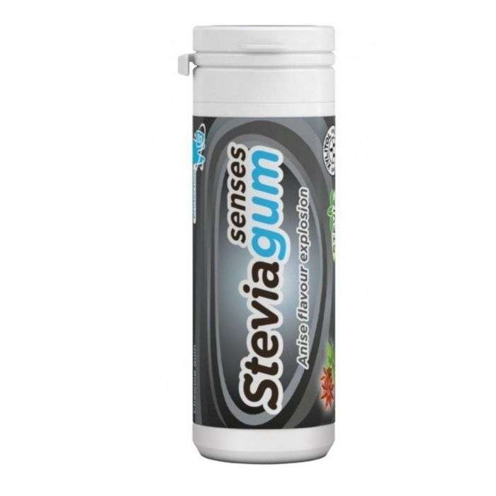 STEVIA GUM SENSES ANISE ET MENTHE STEVIA GUM SENSES ANISE ET MENTHE