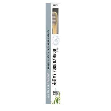 DENTI SMILE BROSSE A DENT MY PURE BAMBOO SOUPLE GRIS DENTI SMILE BROSSE A DENT MY PURE BAMBOO SOUPLE GRIS