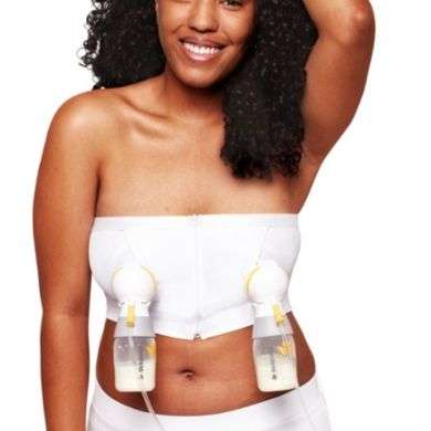 MEDELA BUSTIER PUMPING MAINS LIBRES TAILLE L MEDELA BUSTIER PUMPING MAINS LIBRES TAILLE L