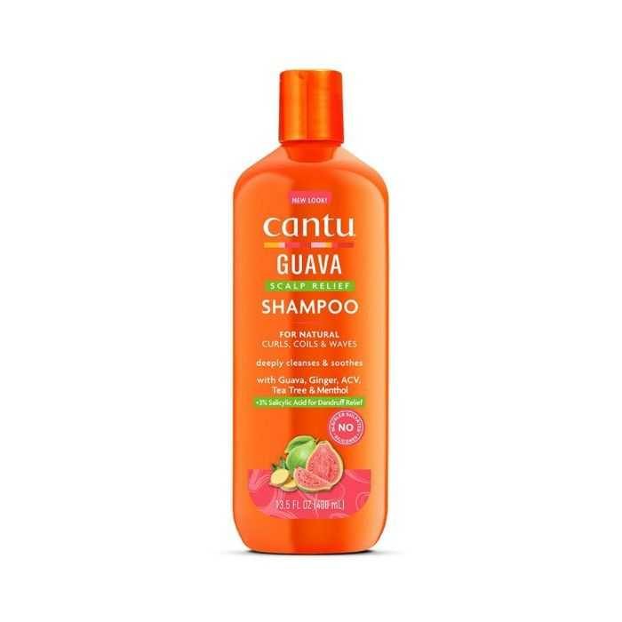 CANTU SHAMPOOING ANTI PELICULAIRE GUAVA ET GINGEMBRE 400 ML