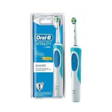 ORAL B VITALITY 3D WHITE BROSSE A DENTS ELECTRIQUE RECHARGEABLE ORAL B VITALITY 3D WHITE BROSSE A DENTS ELECTRIQUE RECHARGEABLE