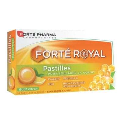 FORTE PHARMA FORTE ROYAL 24 PASTILLES GOUT CITRON FORTE PHARMA FORTE ROYAL 24 PASTILLES GOUT CITRON