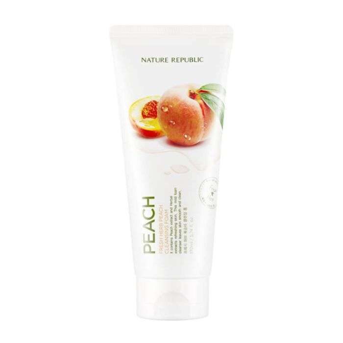 NATURE REPUBLIC MOUSSE NETTOYANTE PECHE NATURE REPUBLIC MOUSSE NETTOYANTE PECHE