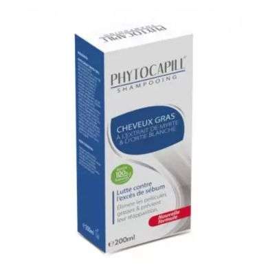 PHYTOCAPIL SHAMPOOING CHEVEUX GRAS 200 ML PHYTOCAPIL SHAMPOOING CHEVEUX GRAS 200 ML
