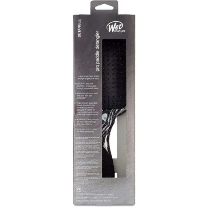 WET BRUSH PRO PADDLE DETANGLER NOIR EDITION LIMITEE