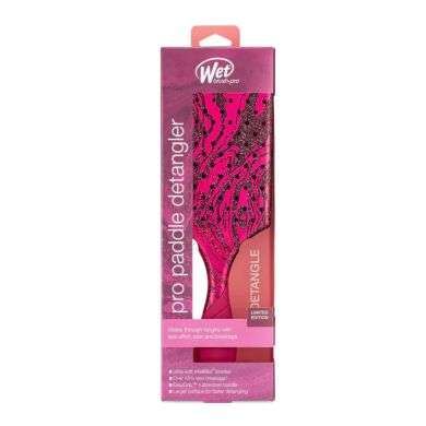 WET BRUSH PRO PADDLE DETANGLER ROSE EDITION LIMITEE WET BRUSH PRO PADDLE DETANGLER ROSE EDITION LIMITEE