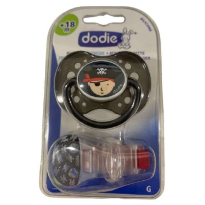 DODIE SUCETTE ANATOMIQUE + ATTACHE SUCETTE +18 MOIS DODIE SUCETTE ANATOMIQUE + ATTACHE SUCETTE +18 MOIS