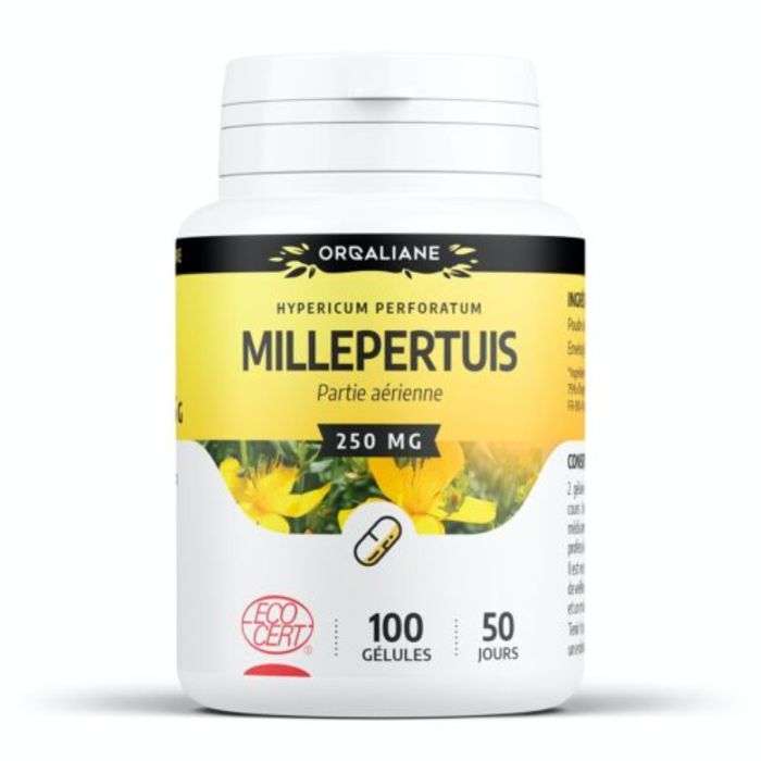GPH MILLEPERTUIS 100 GELULES DOSEES A 250 MG GPH MILLEPERTUIS 100 GELULES DOSEES A 250 MG