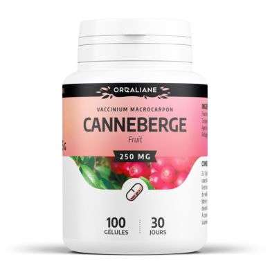 GPH ORGALIANE CANNEBERGE 250MG 100 GELULES GPH ORGALIANE CANNEBERGE 250MG 100 GELULES