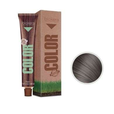 BIOKERA NATURA COLOR N 7.11 BLOND CENDRE INTENSE + CREME OXYDANT BIOKERA NATURA COLOR N 7.11 BLOND CENDRE INTENSE + CREME OXYDANT