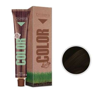 BIOKERA NATURA COLOR N 3 BRUN FONCEE + CREME OXIDANT BIOKERA NATURA COLOR N 3 BRUN FONCEE + CREME OXIDANT