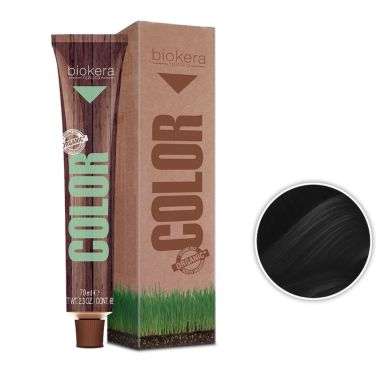 BIOKERA NATURA COLOR N 1 NOIR + CREME OXIDANT BIOKERA NATURA COLOR N 1 NOIR + CREME OXIDANT