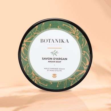 BOTANIKA SAVON D'ARGAN HUILE D'AMANDE DOUCE ET HUILE D'OLIVE BOTANIKA SAVON D'ARGAN HUILE D'AMANDE DOUCE ET HUILE D'OLIVE