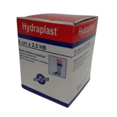 HYDRAPLAST BANDEADHESIVE ELASTIQUE 8CM2.5 HB HYDRAPLAST BANDEADHESIVE ELASTIQUE 8CM2.5 HB