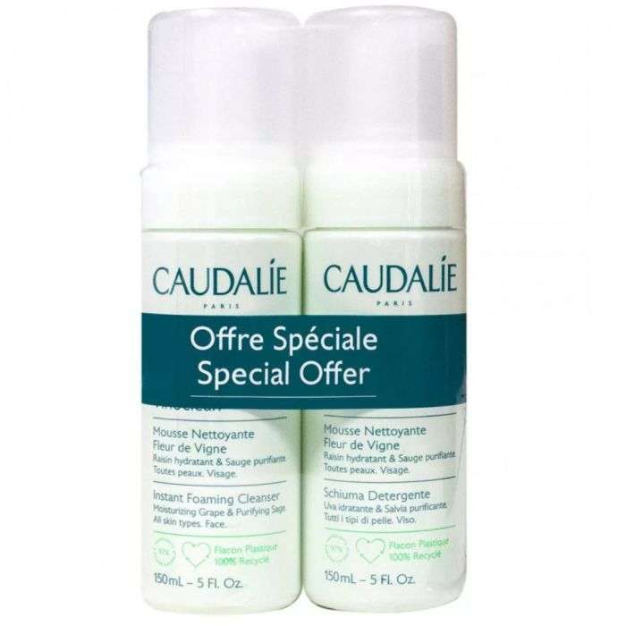 CAUDALIE OFFRE SPECIAL VINOCLEAN MOUSSE NETTOYANTE 2 CAUDALIE OFFRE SPECIAL VINOCLEAN MOUSSE NETTOYANTE 2