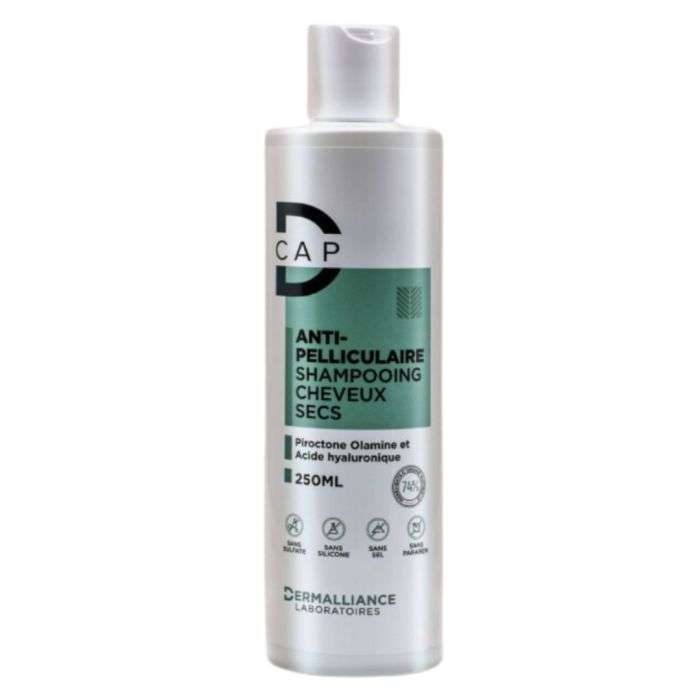 D CAP ANTI PELLICULAIRE SHAMPOOING CHEVEUX SECS 250 ML D CAP ANTI PELLICULAIRE SHAMPOOING CHEVEUX SECS 250 ML