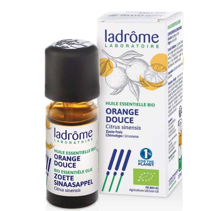 LADROME HUILE ESSENTIELLE BIO ORANGE DOUCE  LADROME HUILE ESSENTIELLE BIO ORANGE DOUCE