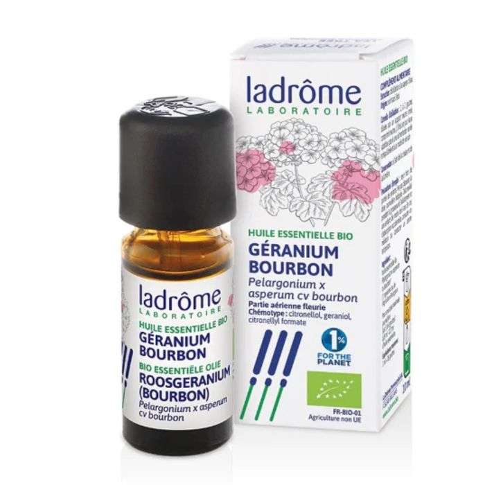 LADROME HUILE ESSENTIELLE BIO GERANIUM BOURBON LADROME HUILE ESSENTIELLE BIO GERANIUM BOURBON