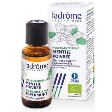 LADROME HUILE ESSENTIELLE BIO MENTHE POIVREE 10 ML LADROME HUILE ESSENTIELLE BIO MENTHE POIVREE 10 ML