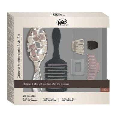 WET BRUSH PRO GRAPHIC MONOCHROME STYLE SET WET BRUSH PRO GRAPHIC MONOCHROME STYLE SET