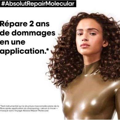 L'OREAL PROFESSIONNEL PARIS ABSOLUT REPAIR MOLECULAR SHAMPOOING PROFESSIONNEL 300 ML L'OREAL PROFESSIONNEL PARIS ABSOLUT REPAIR MOLECULAR SHAMPOOING PROFESSIONNEL 300 ML