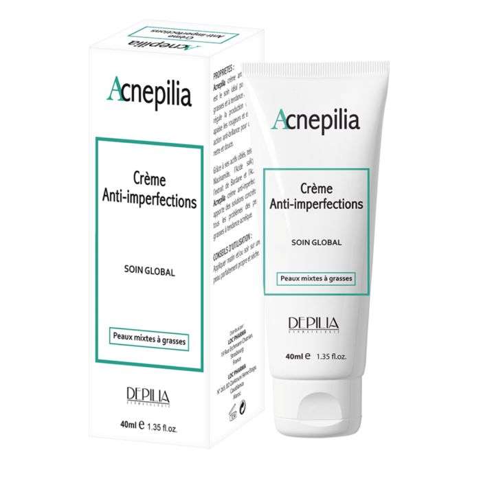DEPILIA ACNEPILIA CREME ANTI IMPERFECTIONS 40 ML DEPILIA ACNEPILIA CREME ANTI IMPERFECTIONS 40 ML
