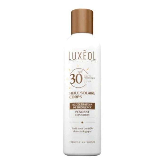 LUXEOL HUILE SOLAIRE CORPS SPF 30 150 ML LUXEOL HUILE SOLAIRE CORPS SPF 30 150 ML