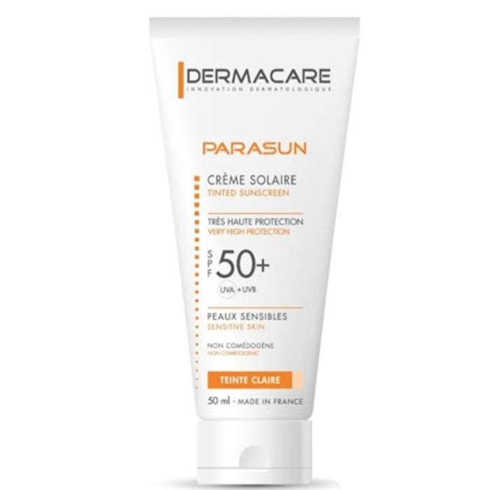 DERMACARE PARASUN CREME SOLAIRE SPF 50+ TEINTE CLAIRE 50 ML DERMACARE PARASUN CREME SOLAIRE SPF 50+ TEINTE CLAIRE 50 ML