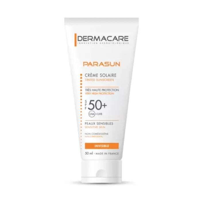 DERMACARE PARASUN CREME SOLAIRE SPF 50+ INVISIBLE 50 ML