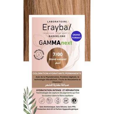 ERAYBA NEXT COLORATION HYDRATANTE PERMANENTE N7-00 BLOND NATUREL ERAYBA NEXT COLORATION HYDRATANTE PERMANENTE N7-00 BLOND NATUREL
