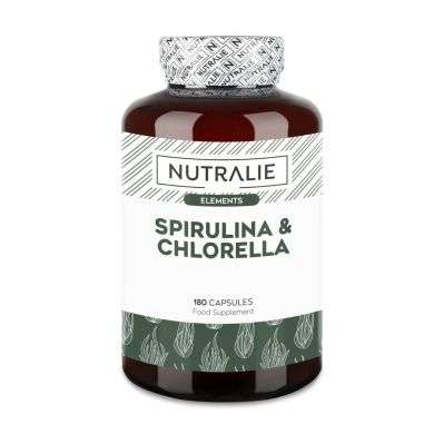NUTRALIE SPIRULINE ET CHLORELLA 180 CAPSULES NUTRALIE SPIRULINE ET CHLORELLA 180 CAPSULES