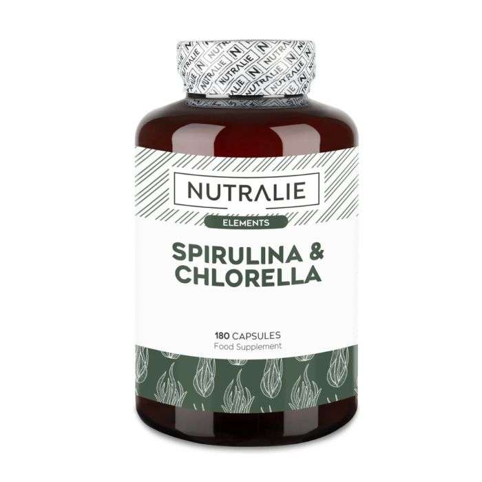 NUTRALIE SPIRULINE ET CHLORELLA 180 CAPSULES NUTRALIE SPIRULINE ET CHLORELLA 180 CAPSULES