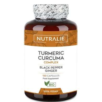NUTRALIE TURMERIC CURCUMA COMPLEX 120 CAPSULES NUTRALIE TURMERIC CURCUMA COMPLEX 120 CAPSULES
