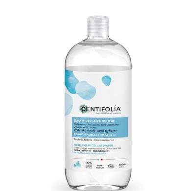 CENTIFOLIA EAU MICELLAIRE NEUTRE 500 ML CENTIFOLIA EAU MICELLAIRE NEUTRE 500 ML