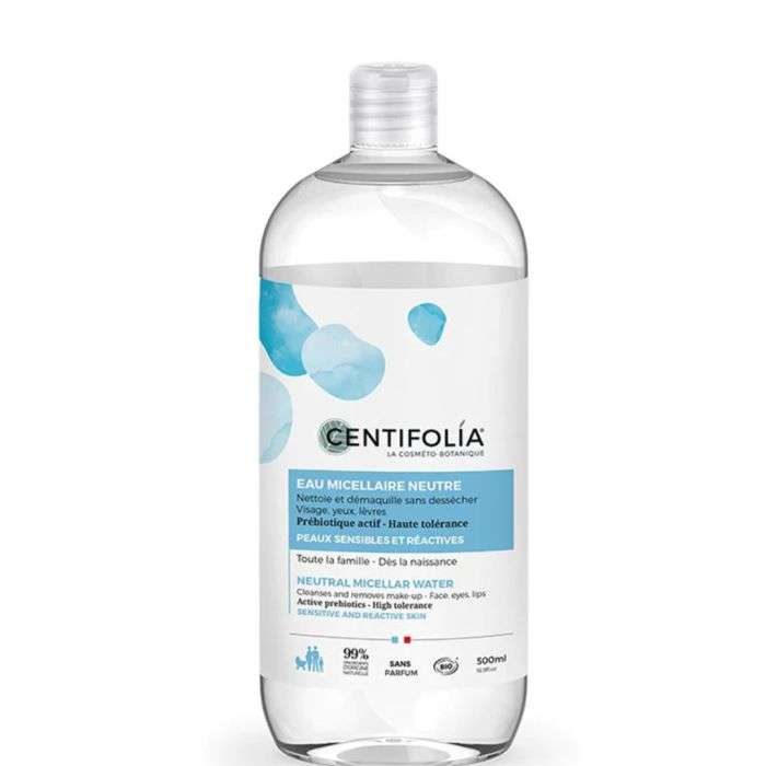 CENTIFOLIA EAU MICELLAIRE NEUTRE 500 ML CENTIFOLIA EAU MICELLAIRE NEUTRE 500 ML