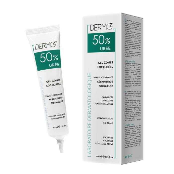 DERMO Z 50% UREE GEL ZONES LOCALISEES 40 ML