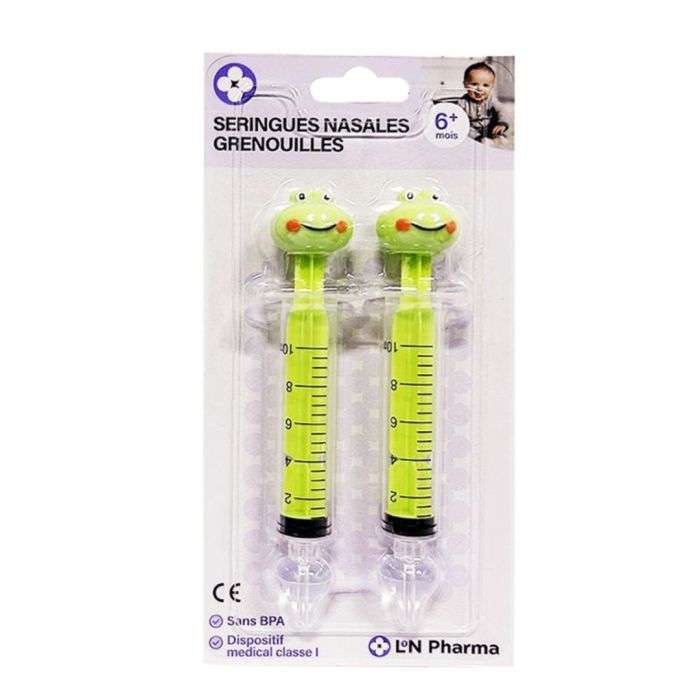 L2N PHARMA LOT DE 2 SERINGUES NASALES 6 MOIS + L2N PHARMA LOT DE 2 SERINGUES NASALES 6 MOIS +