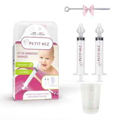 PETIT NEZ KIT DE SERINGUES NASALES + 4 M PETIT NEZ KIT DE SERINGUES NASALES + 4 M
