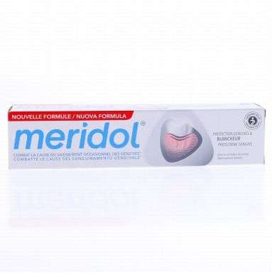 MERIDOL DENTIFRICE PROTECTION GENCIVES ET BLANCHEUR 75 ML MERIDOL DENTIFRICE PROTECTION GENCIVES ET BLANCHEUR 75 ML