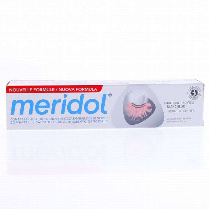 MERIDOL DENTIFRICE PROTECTION GENCIVES ET BLANCHEUR 75 ML MERIDOL DENTIFRICE PROTECTION GENCIVES ET BLANCHEUR 75 ML