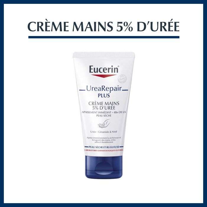EUCERIN UREA REPAIR PLUS CREME MAINS 5% D' UREE 75 ML EUCERIN UREA REPAIR PLUS CREME MAINS 5% D' UREE 75 ML