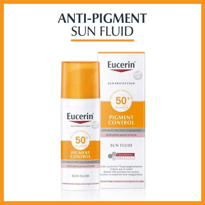 EUCERIN SUN FLUIDE PIGMENT CONTROL SPF 50 + EUCERIN SUN FLUIDE PIGMENT CONTROL SPF 50 +
