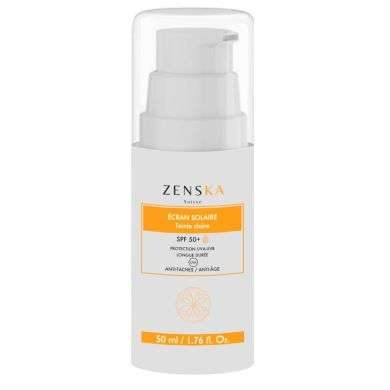 ZENSKA ECRAN SOLAIRE SPF 50+ TEINTE CLAIRE 50 ML ZENSKA ECRAN SOLAIRE SPF 50+ TEINTE CLAIRE 50 ML