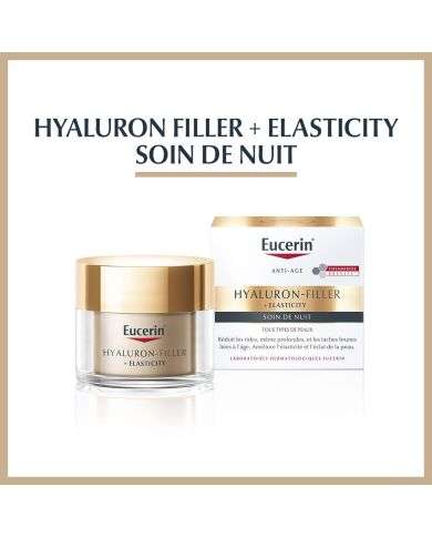 EUCERIN HYALURON-FILLER + ELASTICITY SPF 30 - Soin de Jour anti-âge pour  peaux matures