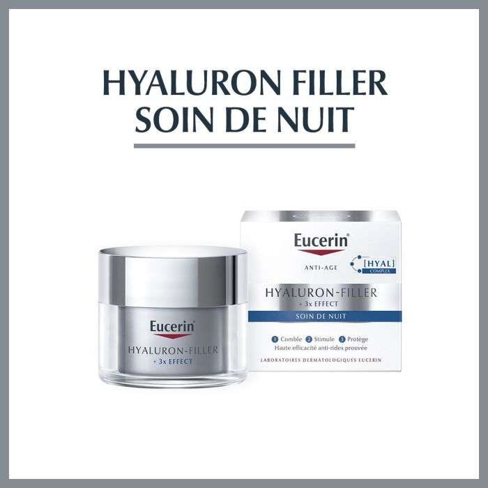 EUCERIN HYALURON FILLER *3 EFFECTS SOIN DE NUIT 50 ML - EUCERIN - ...