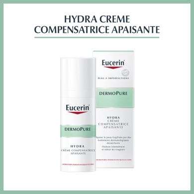EUCERIN DERMOPURE HYDRA CREME COMPENSATRICE APAISANTE 50 ML EUCERIN DERMOPURE HYDRA CREME COMPENSATRICE APAISANTE 50 ML