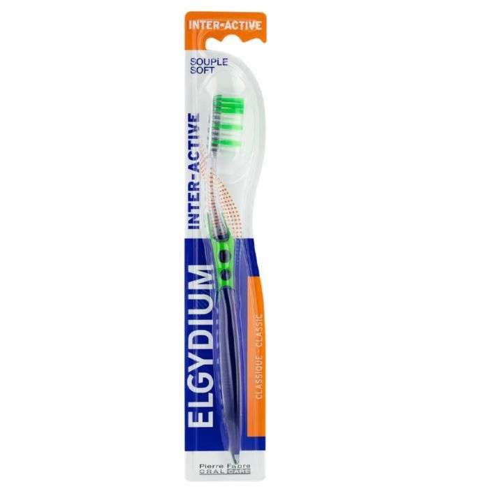 ELGYDIUM BROSSE A DENTS INTER ACTIVE SOUPLE ELGYDIUM BROSSE A DENTS INTER ACTIVE SOUPLE