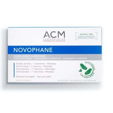 ACM NOVOPHANE ONGLES ET CHEVEUX 60 GELULES  ACM NOVOPHANE ONGLES ET CHEVEUX 60 GELULES