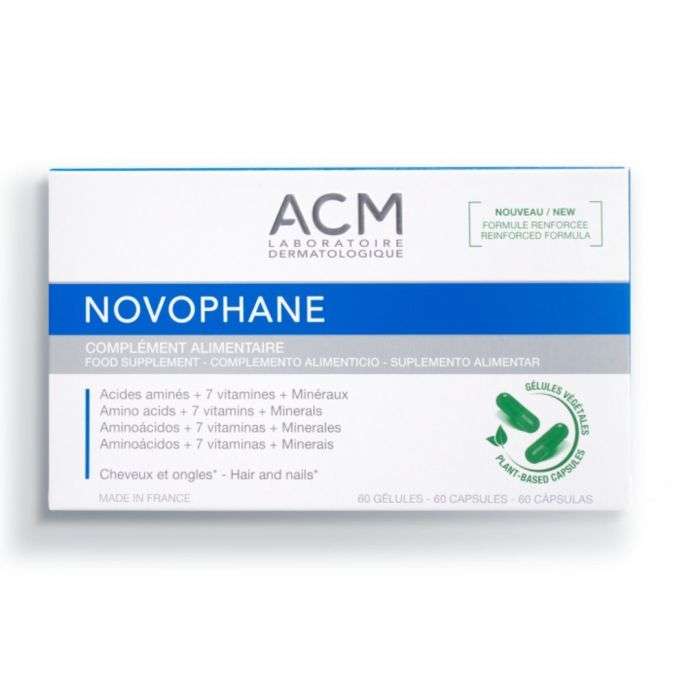 ACM NOVOPHANE ONGLES ET CHEVEUX 60 GELULES  ACM NOVOPHANE ONGLES ET CHEVEUX 60 GELULES