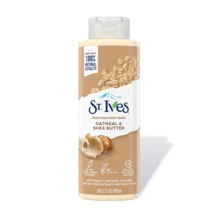 ST IVES GEL DOUCHE BEURRE DE SHEA ET LAIT DE CHEVRE 473 ML ST IVES GEL DOUCHE BEURRE DE SHEA ET LAIT DE CHEVRE 473 ML